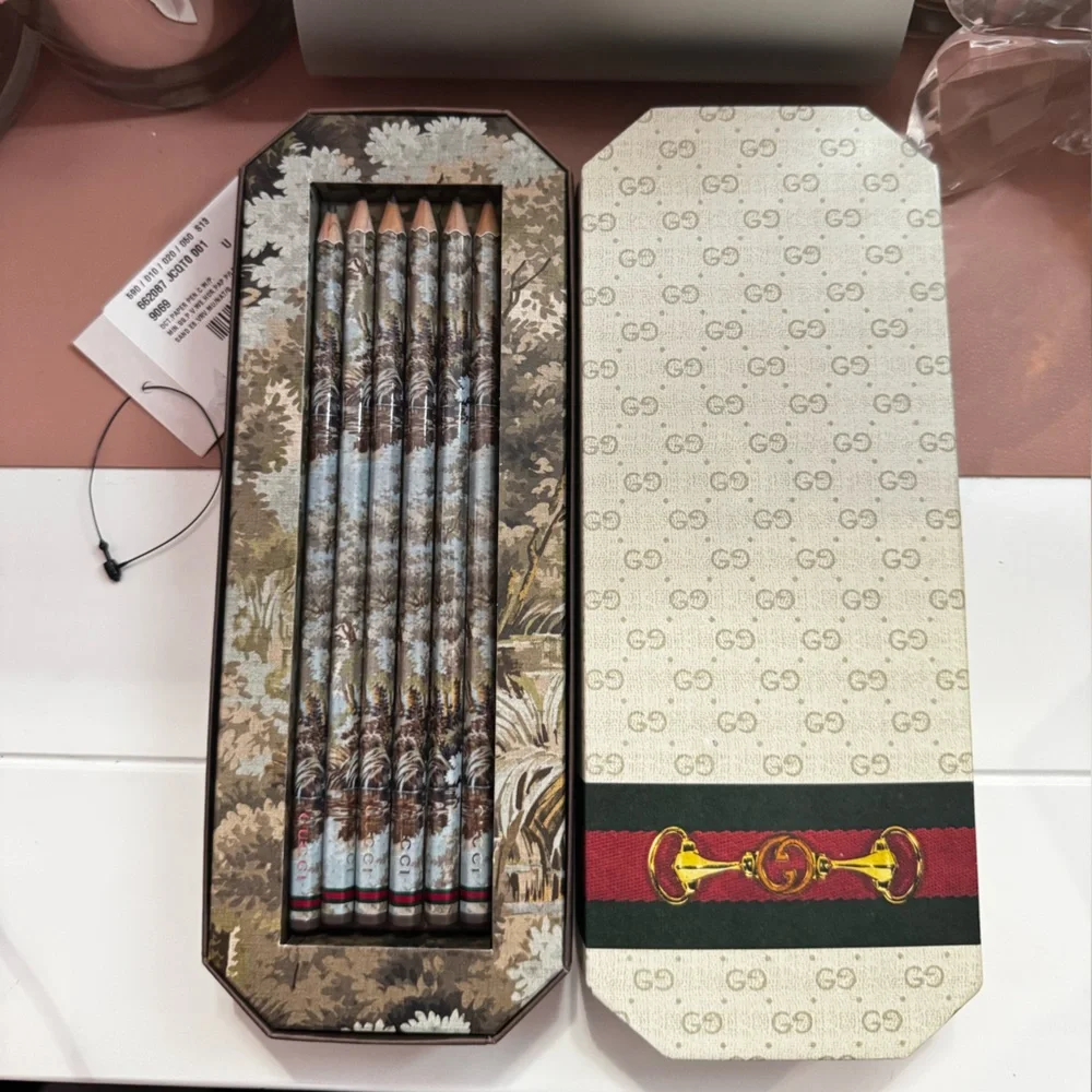 Gucci Home Bundle - Paper Weight & Pencils - Picture 7 of 9